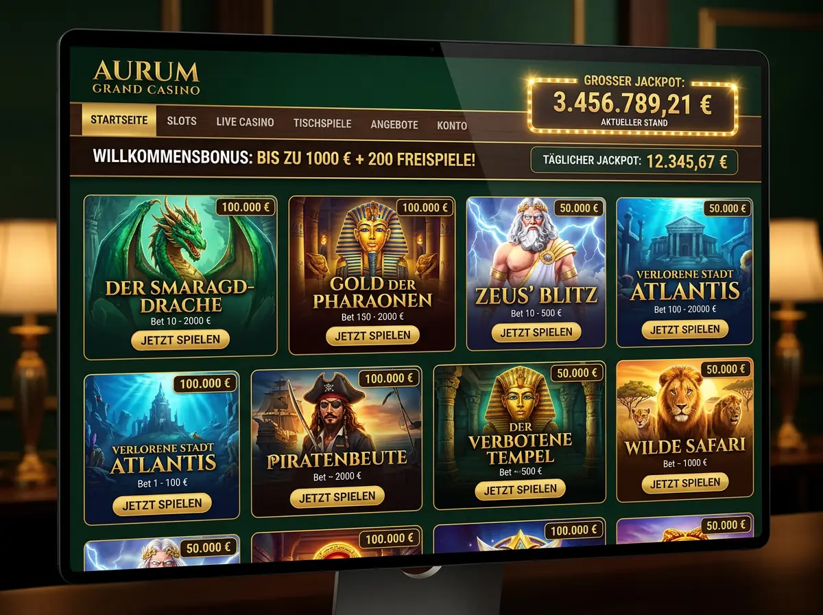Wazbee — Spielsaal und Angebot
